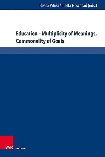 Bild des Mitwirkenden Education – Multiplicity of Meanings, Commonality of Goals