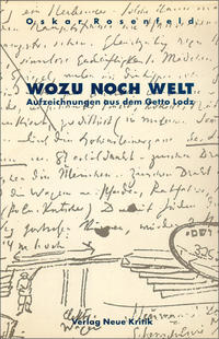 Vorderes Coverbild Wozu noch Welt