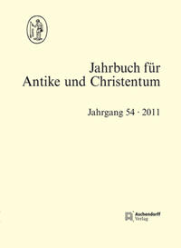 Vorderes Coverbild Jahrbuch für Antike und Christentum, Band 54 (2011)