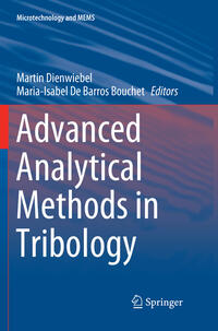 Vorderes Coverbild Advanced Analytical Methods in Tribology