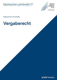 Vorderes Coverbild Vergaberecht (SL 17)