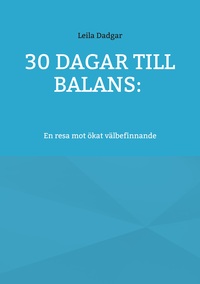 Vorderes Coverbild 30 dagar till balans: