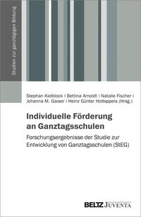 Vorderes Coverbild Individuelle Förderung an Ganztagsschulen