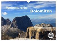 Vorderes Coverbild Weltnaturerbe DOLOMITEN (Wandkalender 2026 DIN A3 quer), CALVENDO Monatskalender
