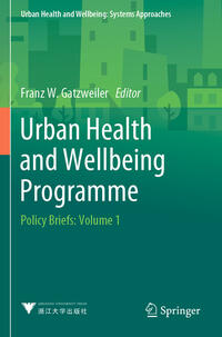 Vorderes Coverbild Urban Health and Wellbeing Programme