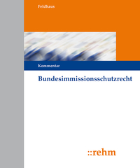 Vorderes Coverbild Bundesimmissionsschutzrecht