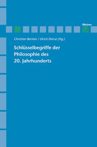 Vorderes Coverbild Schlüsselbegriffe der Philosophie des 20. Jahrhunderts