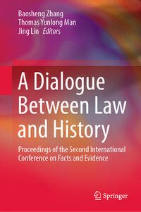 Vorderes Coverbild A Dialogue Between Law and History