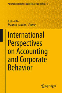 Vorderes Coverbild International Perspectives on Accounting and Corporate Behavior