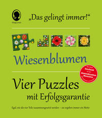 Vorderes Coverbild Das "Gelingt-immer"-Puzzle Wiesenblumen. Das Puzzle-Spiel für Senioren mit Demenz