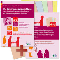 Vorderes Coverbild Die Bewerbung und der Eignungstest / Einstellungstest zur Ausbildung zum Bankkaufmann und Kaufmann für Versicherungen und Finanzen