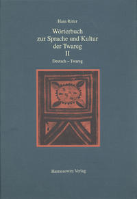 Vorderes Coverbild Wörterbuch zur Sprache und Kultur der Twareg