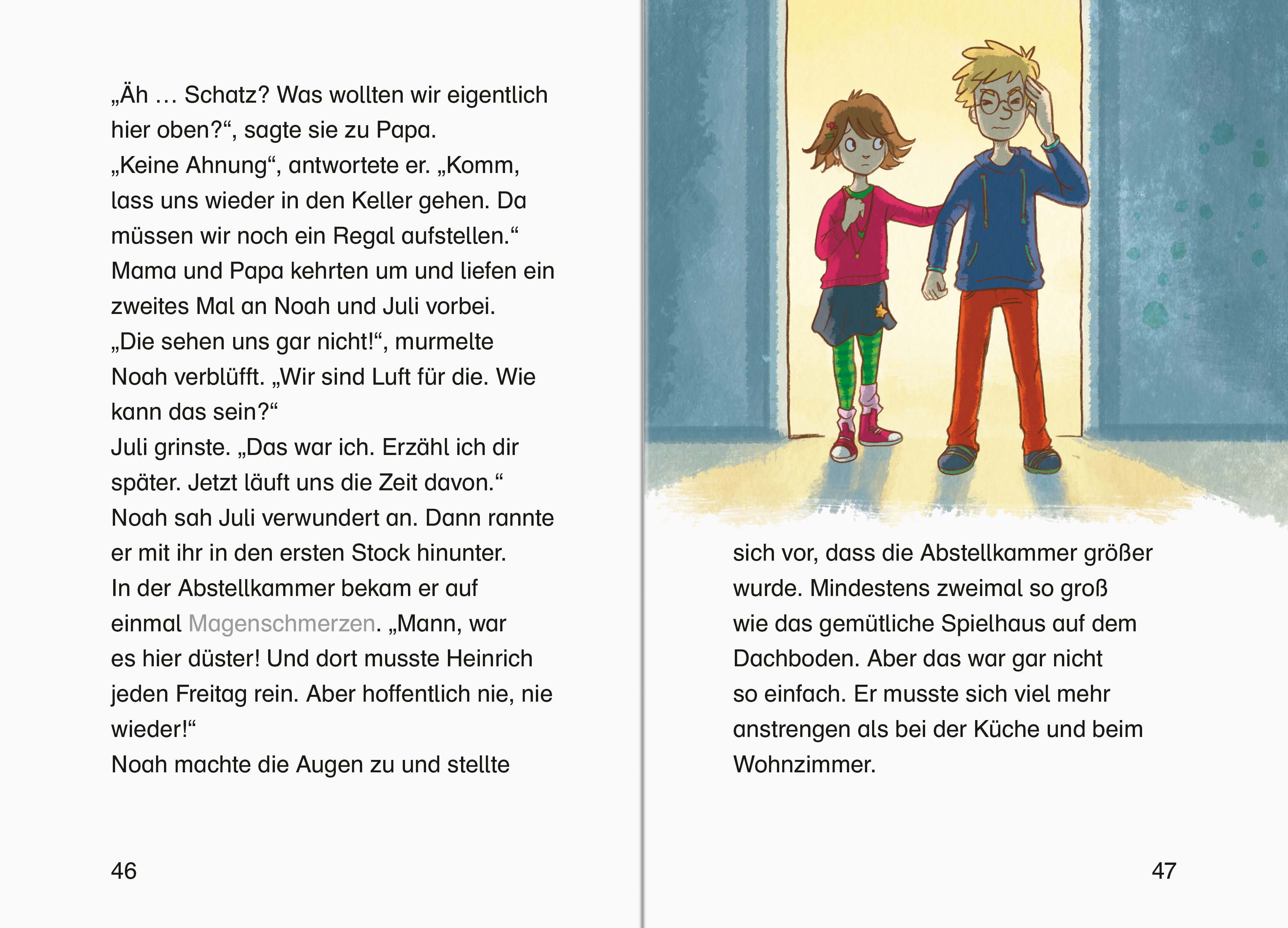Beispielinhalt (Bild) Leserabe 3. Lesestufe - Das Zauberhaus