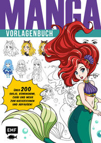 Vorderes Coverbild Manga – Vorlagenbuch