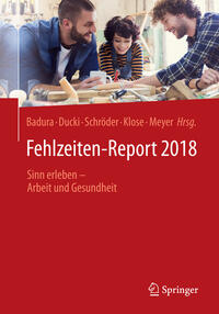 Vorderes Coverbild Fehlzeiten-Report 2018