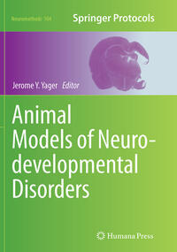 Vorderes Coverbild Animal Models of Neurodevelopmental Disorders