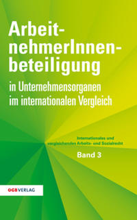 Vorderes Coverbild ArbeitnehmerInnenbeteiligung in Unternehmensorganen im internationalen Vergleich