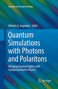 Vorderes Coverbild Quantum Simulations with Photons and Polaritons