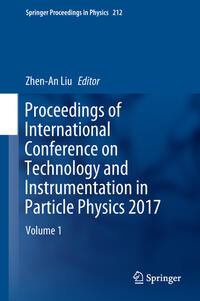 Vorderes Coverbild Proceedings of International Conference on Technology and Instrumentation in Particle Physics 2017