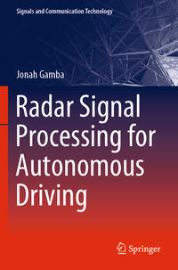 Vorderes Coverbild Radar Signal Processing for Autonomous Driving