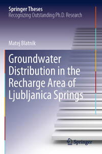 Vorderes Coverbild Groundwater Distribution in the Recharge Area of Ljubljanica Springs