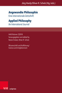 Vorderes Coverbild Angewandte Philosophie. Eine internationale Zeitschrift / Applied Philosophy. An International Journal
