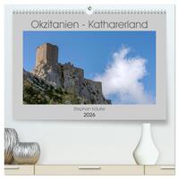 Vorderes Coverbild Okzitanien - Katharerland (hochwertiger Premium Wandkalender 2026 DIN A2 quer), Kunstdruck in Hochglanz