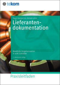 Vorderes Coverbild Lieferantendokumentation