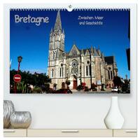 Vorderes Coverbild Bretagne - Zwischen Meer und Geschichte (hochwertiger Premium Wandkalender 2025 DIN A2 quer), Kunstdruck in Hochglanz