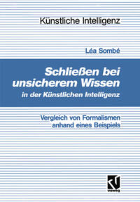 Vorderes Coverbild Schließen bei unsicherem Wissen in der Künstlichen Intelligenz