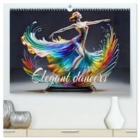 Vorderes Coverbild Elegant dancers (High Quality Premium Wall Calendar 2026 DIN A2 landscape),CALVENDO 12 Month Wall Calendar