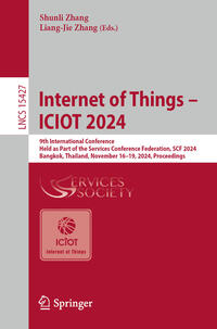 Vorderes Coverbild Internet of Things – ICIOT 2024