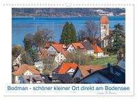 Vorderes Coverbild Bodman - schöner kleiner Ort direkt am Bodensee (Wandkalender 2025 DIN A3 quer), CALVENDO Monatskalender