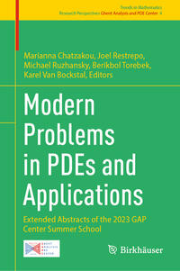 Vorderes Coverbild Modern Problems in PDEs and Applications