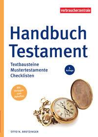 Vorderes Coverbild Handbuch Testament