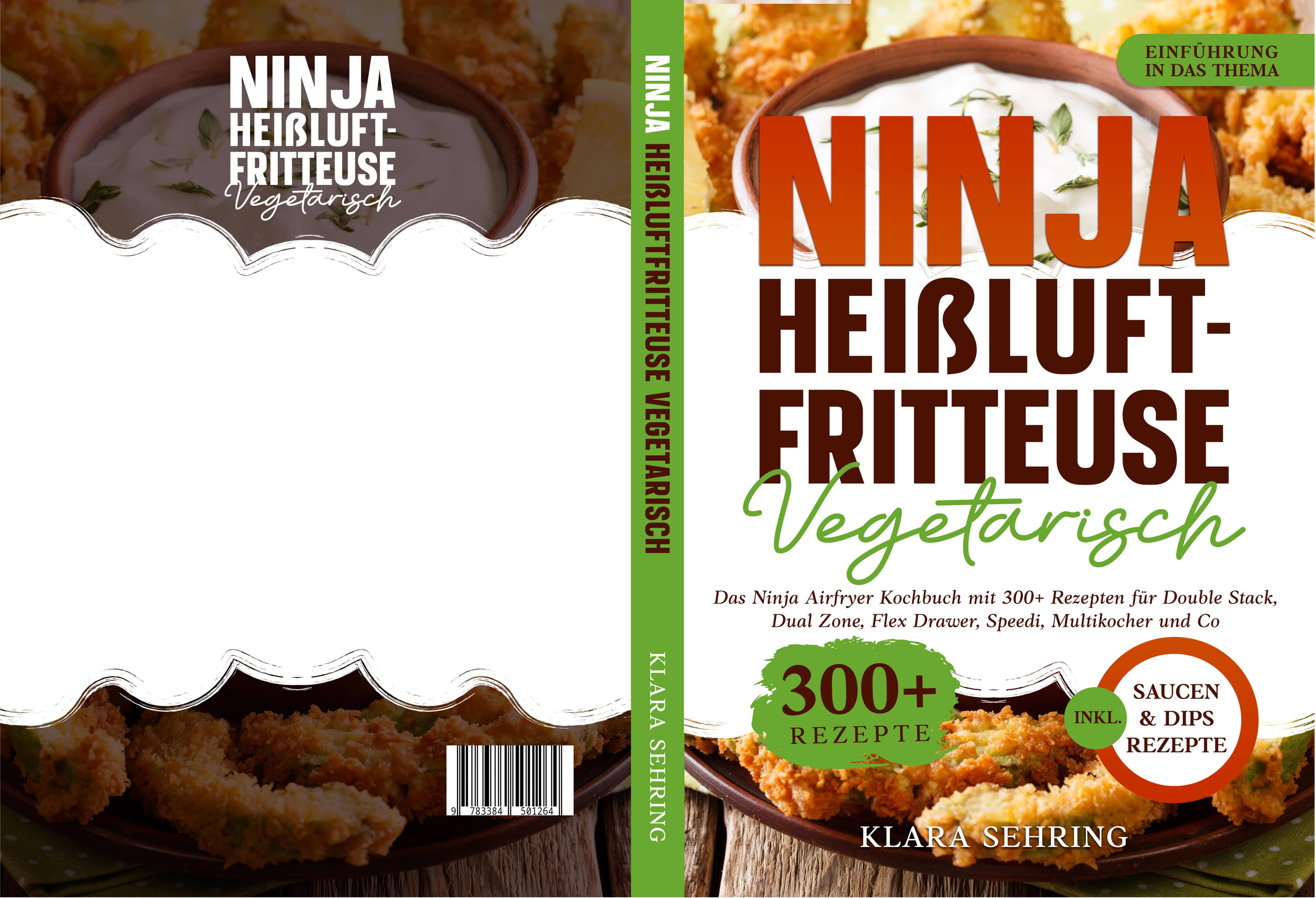 Gesamtes Coverbild Ninja Heißluftfritteuse Vegetarisch