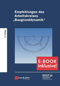 Vorderes Coverbild Empfehlungen des Arbeitskreises "Baugrunddynamik"