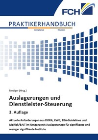 Vorderes Coverbild Auslagerungen und Dienstleister-Steuerung, 3. Auflage