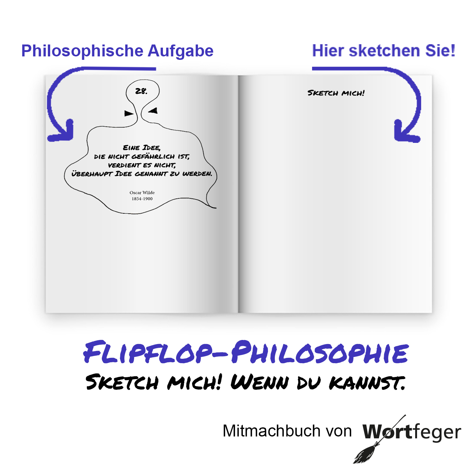 Beispielinhalt (Bild) Flipflop-Philosophie