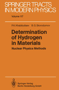 Vorderes Coverbild Determination of Hydrogen in Materials