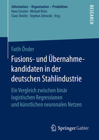 Vorderes Coverbild Fusions- und Übernahmekandidaten in der deutschen Stahlindustrie