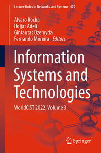 Vorderes Coverbild Information Systems and Technologies