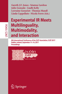 Vorderes Coverbild Experimental IR Meets Multilinguality, Multimodality, and Interaction