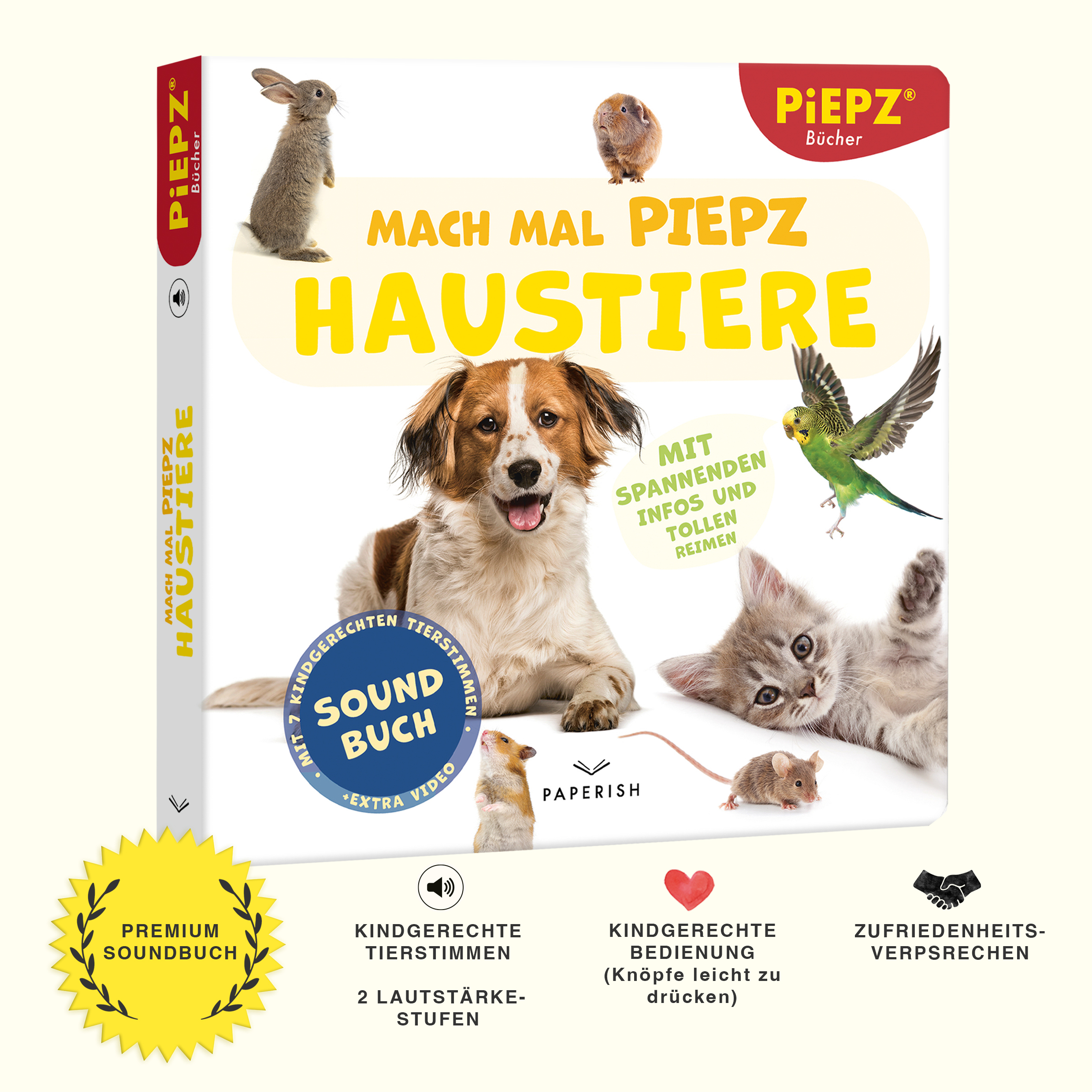 Beispielinhalt (Bild) Mach mal PIEPZ® - Haustiere