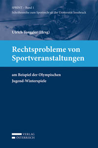 Vorderes Coverbild Rechtsprobleme von Sportveranstaltungen
