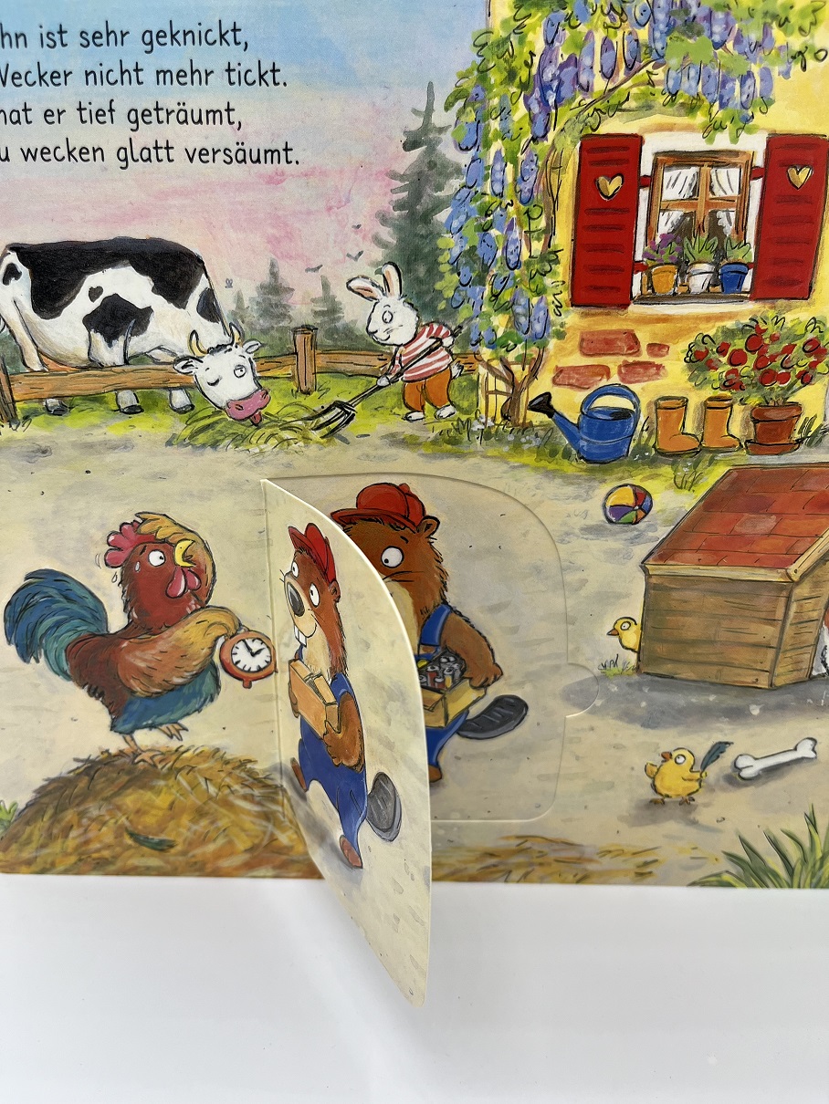 Beispielinhalt (Bild) Benno Bibers Werkstatt. Mit Hammer, Zange, Metermaß macht das Reparieren Spaß