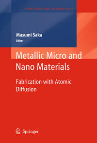 Vorderes Coverbild Metallic Micro and Nano Materials