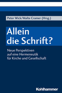 Vorderes Coverbild Allein die Schrift?