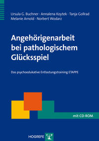 Vorderes Coverbild Angehörigenarbeit bei pathologischem Glücksspiel