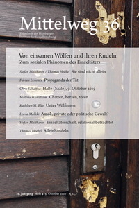 Vorderes Coverbild Von einsamen Wölfen und ihren Rudeln. Zum sozialen Phänomen des Einzeltäters
